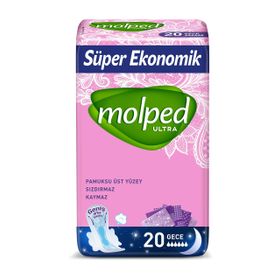 Molped Ultra Süper Eko 4'lü 20'li Gece Pedi
