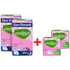 Molped Ultra Süper Ekonomik Gece Ped