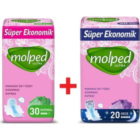 Molped Ultra Süper Ekonomik Gece Ped