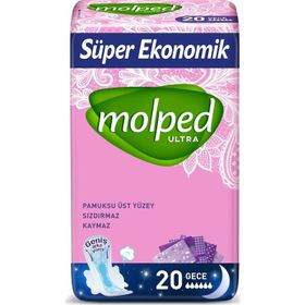 Molped Ultra Süper Ekonomik Gece Ped