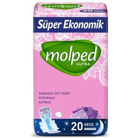 Molped Ultra Süper Ekonomik Gece Ped