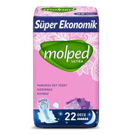 Molped Ultra Süper Ekonomik Gece Ped