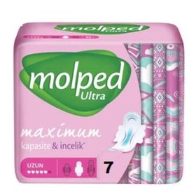 Molped Ultra Uzun 7'li Hijyenik Ped