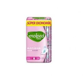 Molped Ultra Uzun Süper Eko 20'li Hijyenik Ped
