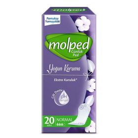 Molped Yoğun Koruma 20x5 Adet Günlük Ped