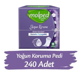 Molped Yoğun Koruma 240 Adet Günlük Ped