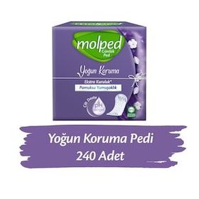 Molped Yoğun Koruma 240 Adet Günlük Ped