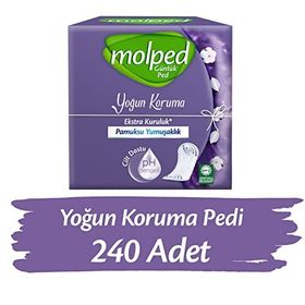 Molped Yoğun Koruma 240 Adet Günlük Ped