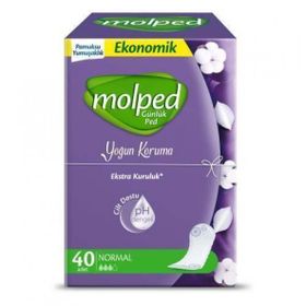 Molped Yoğun Koruma 40'lı Normal Günlük Ped