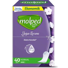 Molped Yoğun Koruma 40'lı Normal Günlük Ped