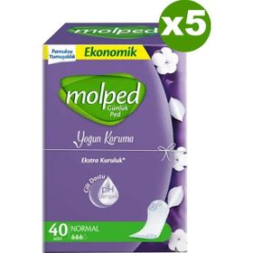 Molped Yoğun Koruma 40x5 Adet Günlük Ped
