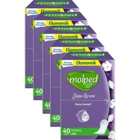 Molped Yoğun Koruma 40x5 Adet Günlük Ped