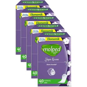 Molped Yoğun Koruma 40x5 Adet Günlük Ped