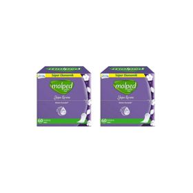 Molped Yoğun Koruma 60x2 Adet Günlük Ped