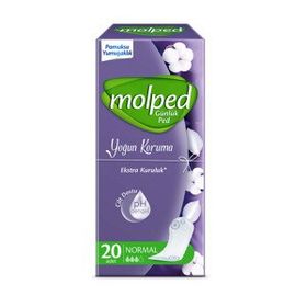 Molped Yoğun Koruma Normal 20 Adet Günlük Ped
