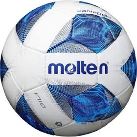 Molten Mat Sentetik Deri El Dikişli Futbol Topu F5A1710 - 5 - Beyaz - Mavi