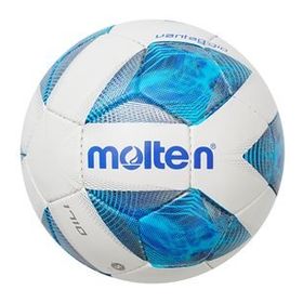 Molten Mat Sentetik Deri El Dikişli Futbol Topu F5A1710 - 5 - Beyaz - Mavi