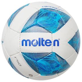 Molten Mat Sentetik Deri El Dikişli Futbol Topu F5A1710 - 5 - Beyaz - Mavi