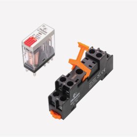 Molwex 060 086 MLX-S124AC 1CO 10 A 24 V AC Led+Test Butonlu Slim Röle