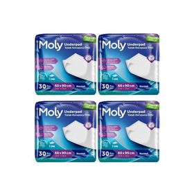Moly 60x90 cm 120 Adet Yatak Koruyucu Örtü