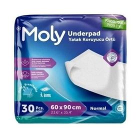 Moly 60x90 cm 180 Adet Yatak Koruyucu