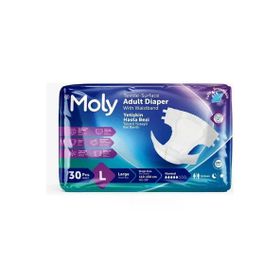 Moly Bel Bantlı Large 3x30 Adet Hasta Bezi