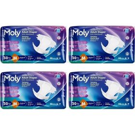 Moly Bel Bantlı Medium 120 Adet Hasta Bezi