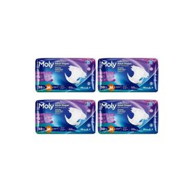 Moly Bel Bantlı Medium 120 Adet Hasta Bezi