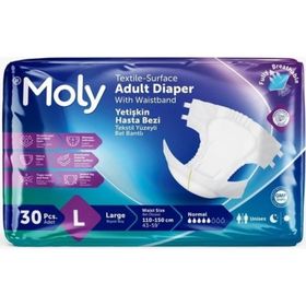 Moly Belbantlı Large 30 Adet Hasta Bezi