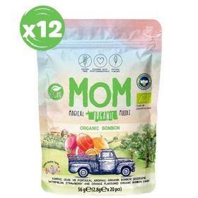 Mom 56 gr Organik Meyveli Bonbon