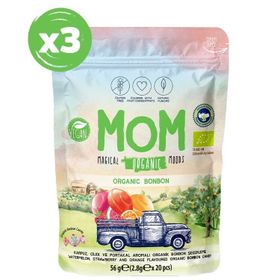 Mom 56 gr Organik Meyveli Bonbon