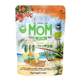 Mom 58 gr Organik Tropikal Lolipop