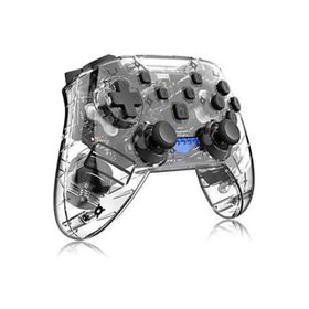 Momen Nintendo Switch Pro Controller Kablosuz Şeffaf Oyun Kolu