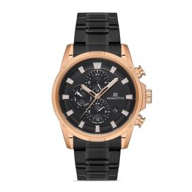 Momentus CC301R-04SR Siyah Erkek Kol Saati