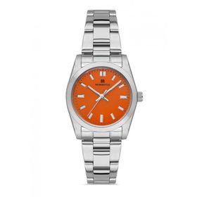 Momentus CW136S-14SS Gri Turuncu Kadın Kol Saati