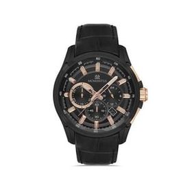 Momentus SM102B-04BR Siyah Erkek Kol Saati