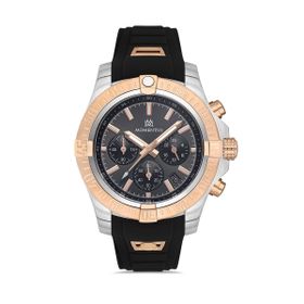 Momentus SM365T-05BR Siyah Rose Gold Erkek Kol Saati