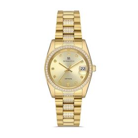Momentus SS238G-08SG Gold Kadın Kol Saati