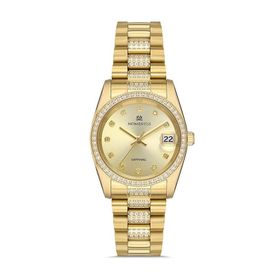 Momentus SS238G-08SG Gold Kadın Kol Saati