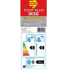 Momo 225/55 R17 101W XL Toprun M30 Yaz Lastiği