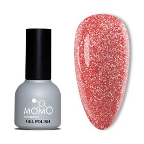 Momo D007 Kırmızı 10 ml Disko Kalıcı Oje