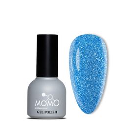 Momo D008 Mavi 10 ml Disko Kalıcı Oje