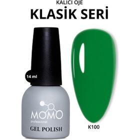 Momo K100 Zümrüt Yeşili 14 ml Kalıcı Oje