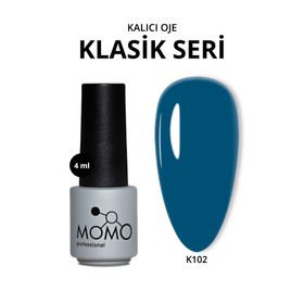 Momo K102 Petrol Mavisi 4 ml Kalıcı Oje