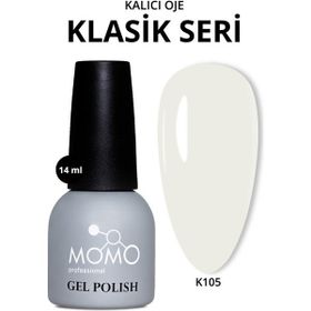 Momo K105 Gelin Beyazı 14 ml Kalıcı Oje