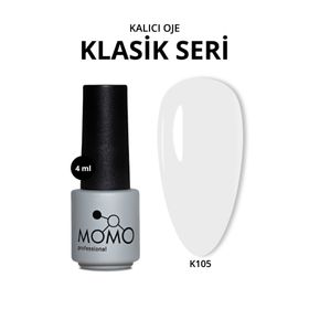 Momo K105 Gelin Beyazı 4 ml Kalıcı Oje