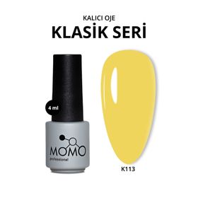 Momo K113 Imparatorluk Sarısı 4 ml Kalıcı Oje
