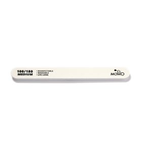 Momo Professional 100/180 Düz Oval Beyaz Kağıt Törpü