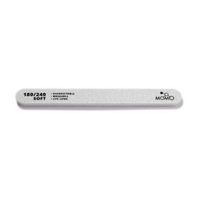 Momo Professional 180/240 Düz Oval Gri Kağıt Törpü