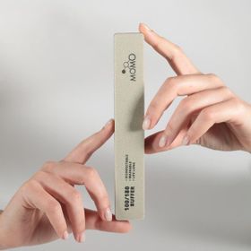 Momo Professional Buffer 100/180 Gri Dikdörtgen Tırnak Üstü Törpü